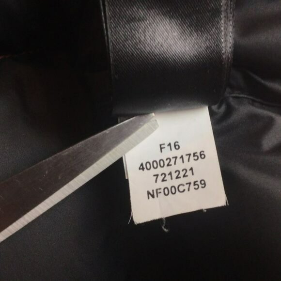 The North Face Mens Nuptse 700 Red Black Puffer Jacket Goose Down Insulated Medi - Picture 11 of 14